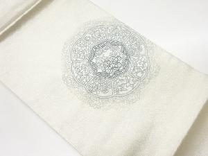 華文模様刺繍名古屋帯